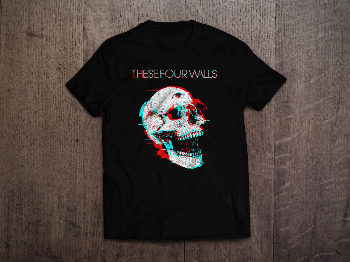 These Four Walls Skull T-Shirt